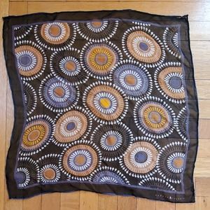 Audrey Talbott silk scarf